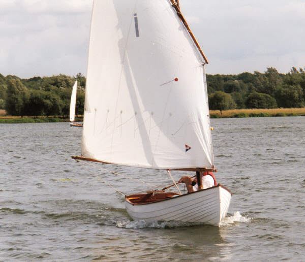 Iota sailing in a moderate breeze