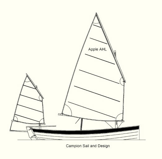 Original sail plans of Apple AHL
