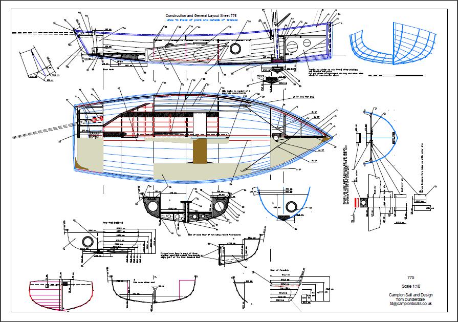 part of the construction plan